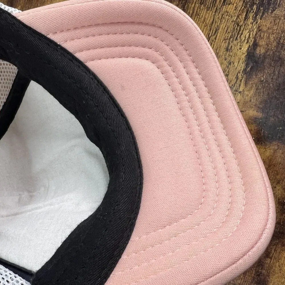 Feather 4 Arrow I'm Over This Pink Rainbow Kids Hat Trucker Mesh